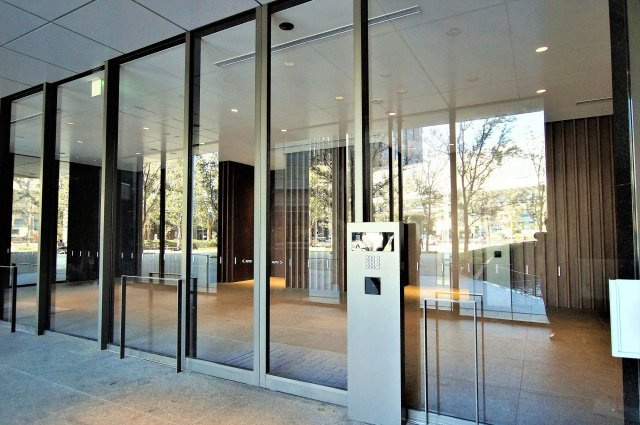 勝どきザ・タワーのエントランス