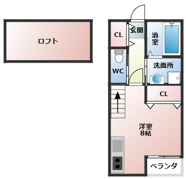 ステラARAOの間取り