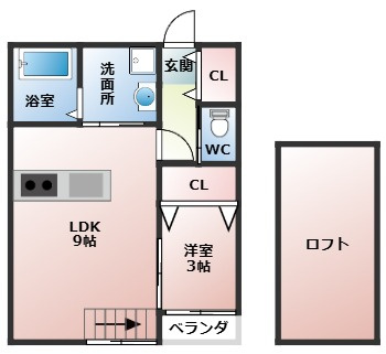 ステラARAOの間取り