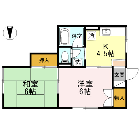 フリーダムの間取り