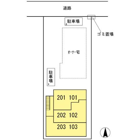 フリーダムの区画図
