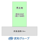 旭区高殿3丁目　建築条件無し売土地の画像