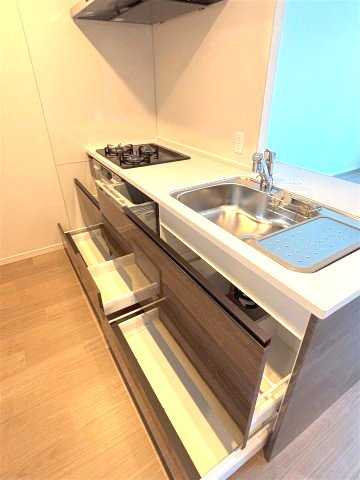 神戸市中央区栄町通５丁目の賃貸マンションのキッチン