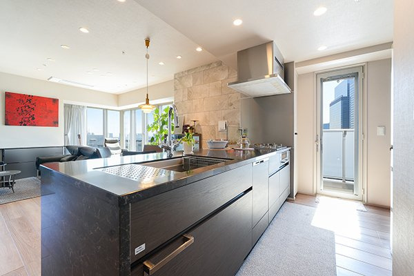 Ｂｒｉｌｌｉａ　Ｔｏｗｅｒ　浜離宮のキッチン|使いやすいキッチンです