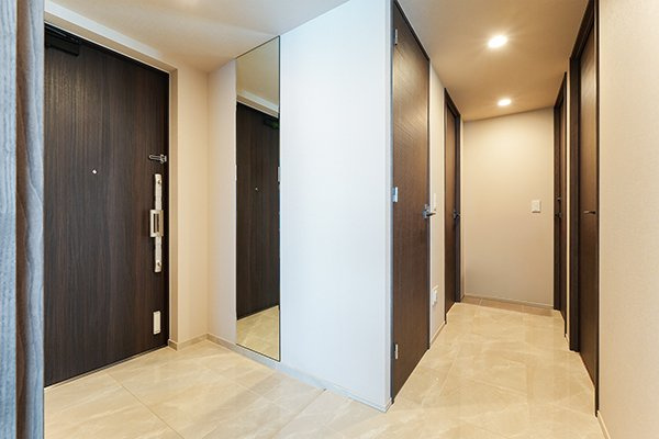 Ｂｒｉｌｌｉａ　Ｔｏｗｅｒ　浜離宮の玄関|シンプルで使いやすい玄関です