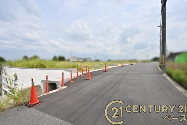 葛城市中戸の売地の前面道路含む現地写真|■現地撮影写真■落ち着いた雰囲気の閑静な住宅地内です！