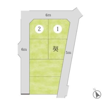 岩出曽屋4分譲地（1号地の内容）