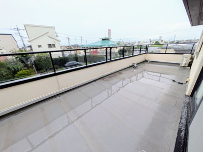 【バルコニー】 | 前橋市亀里町　【土地239坪･ミサワホーム中古戸建】