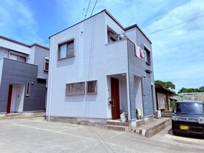 【外観】 | 霧島市隼人町東郷　アルカンシェル4棟借家