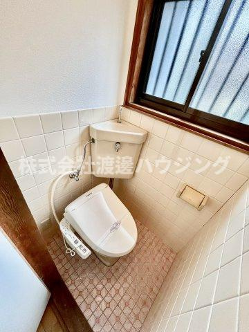 明美の里町テラスハウスのトイレ