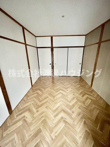 明美の里町テラスハウスの寝室