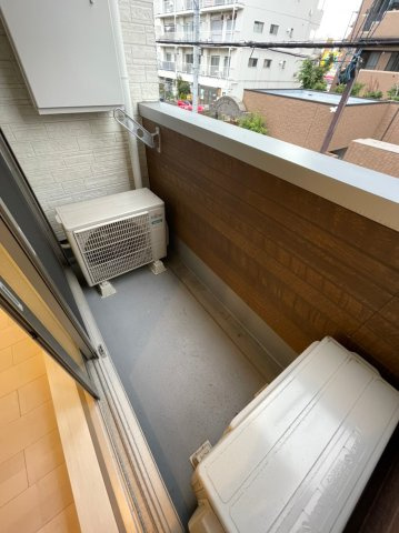 ハーモニーテラス二番Ⅵのバルコニー