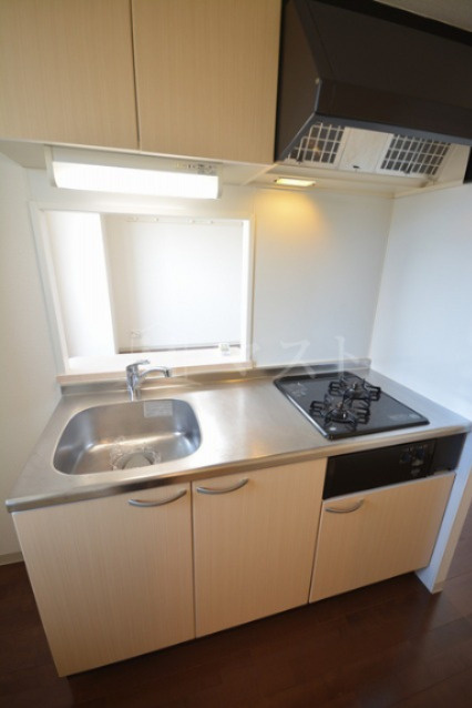パークフラッツ野田阪神駅前のキッチン|※別号室参考写真