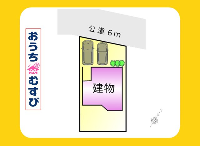 春日井市高蔵寺町7丁目(全1棟)の区画図