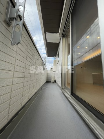 Clashist新森のバルコニー