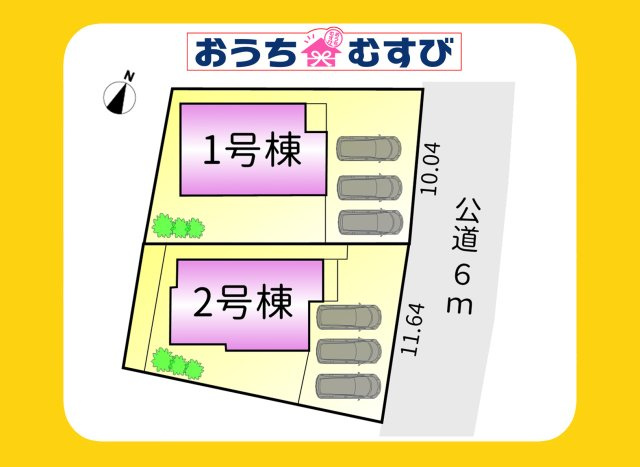 春日井市石尾台3丁目(全2棟)の区画図