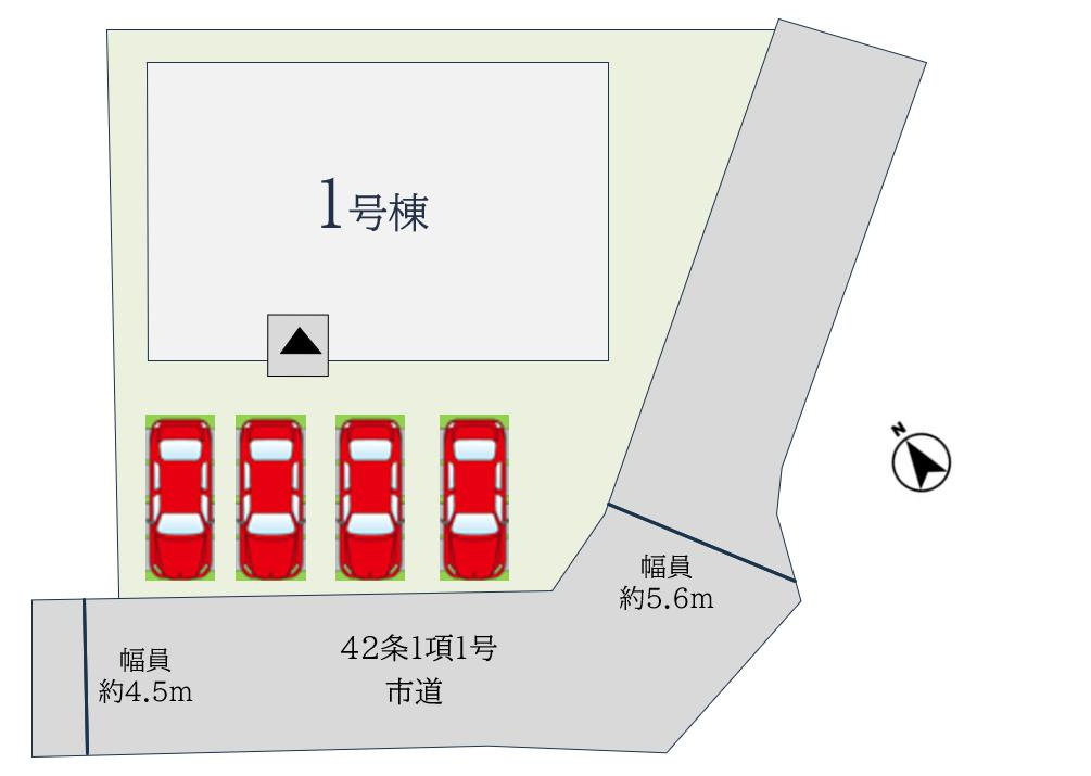 三養基郡基山町大字小倉10期の区画図