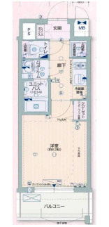 【間取り】 | グランカリテ神戸ハーバーランド前