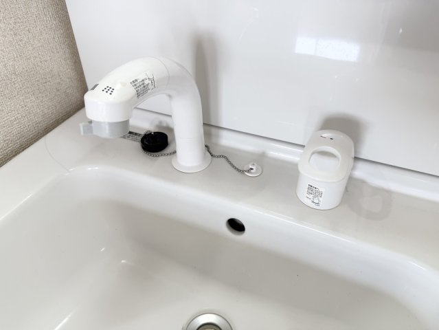 レピュート平田の洗面所|使い勝手の良いシングルレバーの水栓