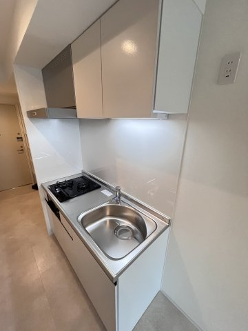 大阪市城東区東中浜９丁目の賃貸マンションのキッチン