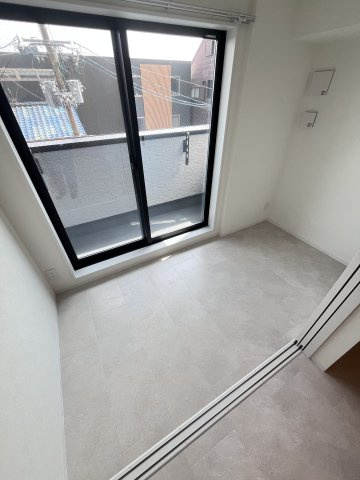 大阪市城東区東中浜９丁目の賃貸マンションの寝室