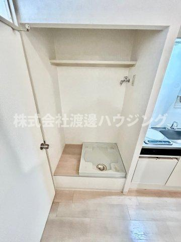 グランコート江坂の設備|室内洗濯パン