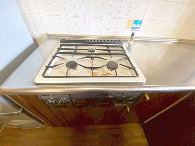 篠栗駅前エクセル32のキッチン|お料理捗る3口コンロ！