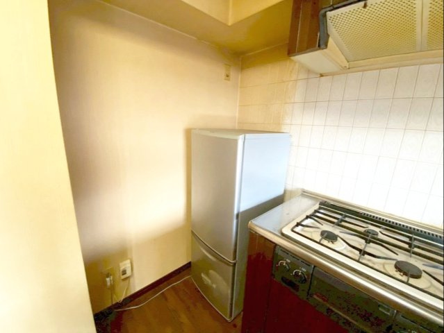 篠栗駅前エクセル32のキッチン|冷蔵庫を置くスペースもしっかり確保されています！