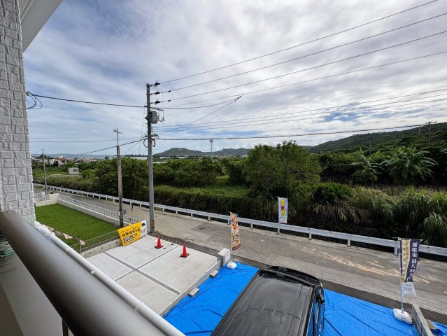 リーブルガーデン南城市佐敷新里・2号棟の展望|バルコニーからの展望／周辺環境