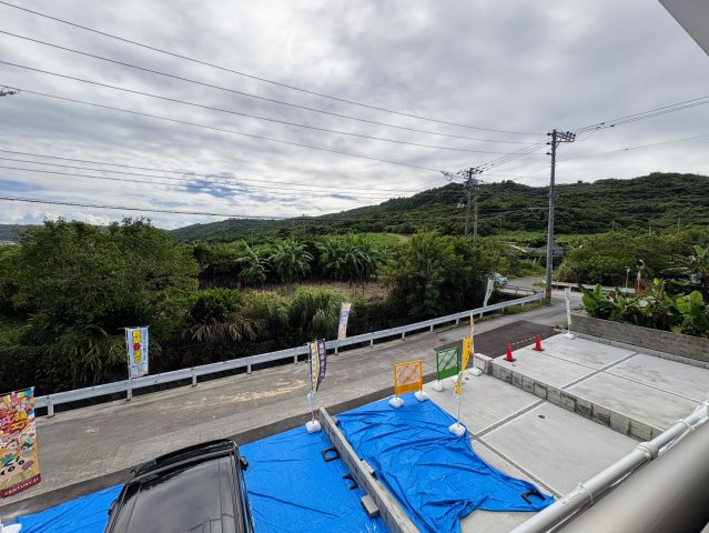 リーブルガーデン南城市佐敷新里・2号棟の展望|バルコニーからの展望／周辺環境