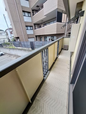 プランドールA棟のバルコニー