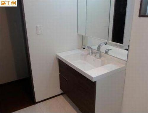 南区相武台３丁目新築戸建て　4期の独立洗面台|施工例