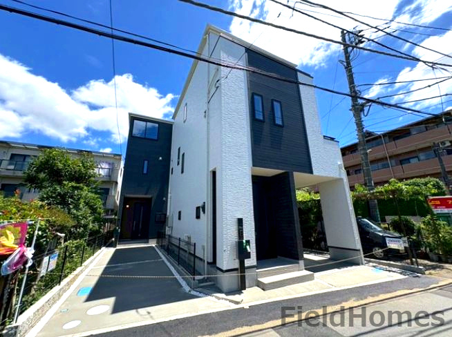 南区旭町新築戸建て　B号棟の外観|外観「南区旭町新築戸建て」