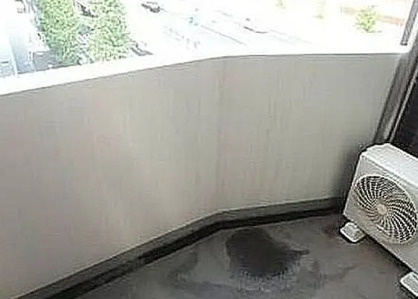 マリオン南青山のバルコニー