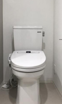 メイクスデザイン門前仲町リバープレイスのトイレ