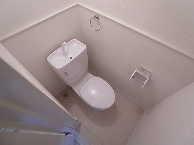 神戸市兵庫区下沢通１丁目の賃貸マンションのトイレ