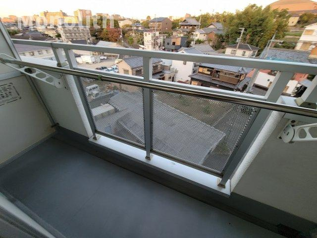 ひまわりコーポのバルコニー