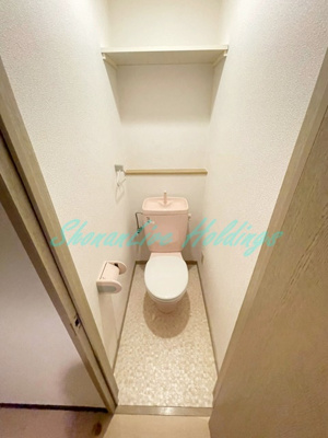 【トイレ】 | アルカサーノ湘南 | 清潔感のあるトイレです