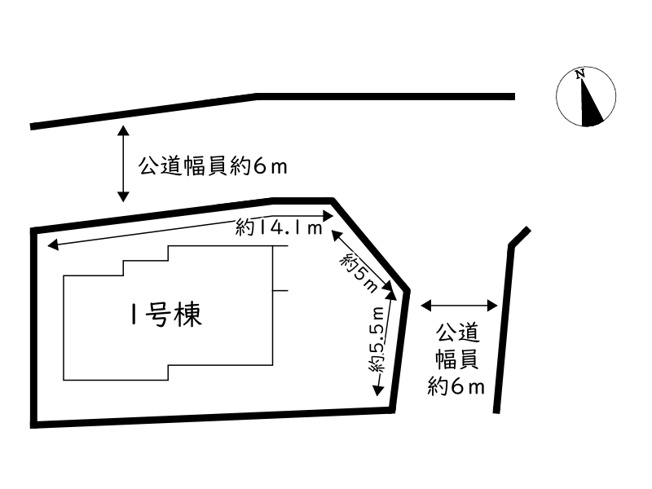 【区画図】 | 姫路市書写11期／全1棟