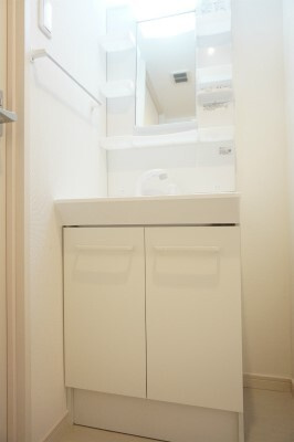 リブリ・アメニティ登戸の独立洗面台|広い洗面スペース