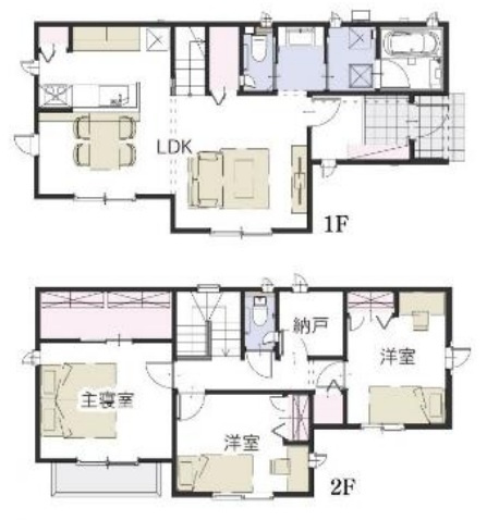 【間取り】 | 前橋市三俣町　新築住宅