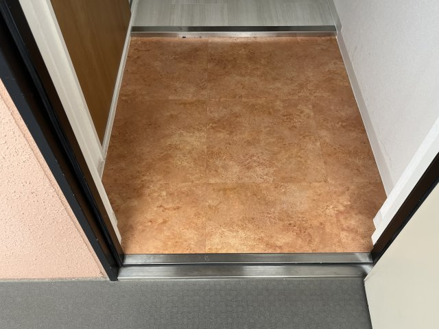 キャッスルコート西新町の玄関