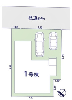 【区画図】 | 西東京市住吉町13期　全1棟　1号棟 | 西東京市住吉町13期　全1棟　1号棟