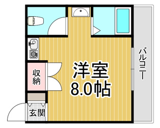 アンジェ武庫川の間取り