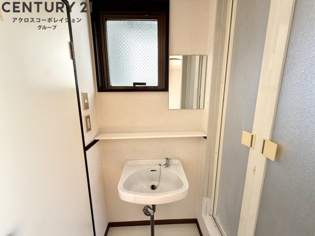 シンプルな手洗い場