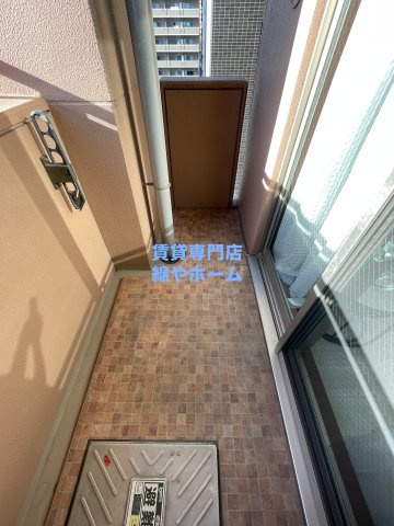 CITY　SPIRE桜川Ⅱのバルコニー|落ち着いた時間を過ごせるバルコニーです