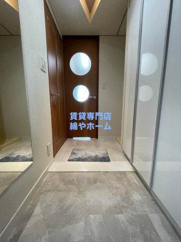 CITY　SPIRE桜川Ⅱの玄関|落ち着いた玄関です