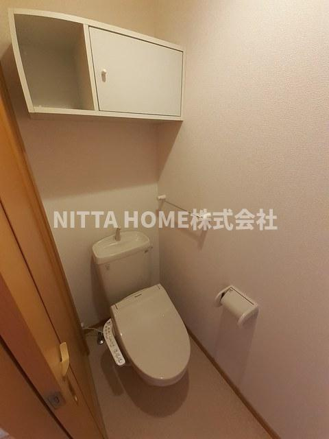 舞鶴市字引土のアパートのトイレ|ウォシュレットも完備◎