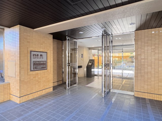 ダイアパレス大橋南壱番館のエントランス