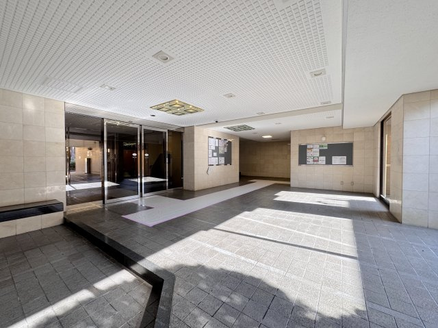 ダイアパレス大橋南壱番館のエントランス